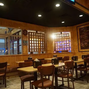 interior, sushi and sashimi