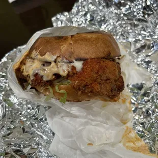 Nashville Hot Chicken Burger