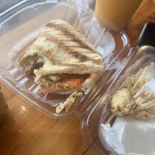 Chicken Pesto Panini