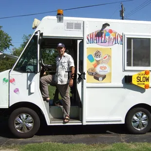 a man standing in the door