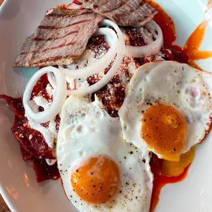 chilaquiles rojos