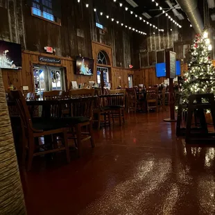 Beautiful lights at dinner time