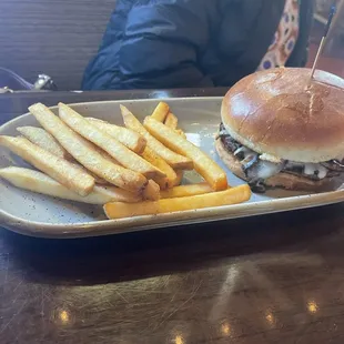 Cheeseburger and Fries