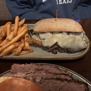 Brisket Philly Cheesesteak