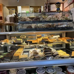 Sweet pastries for sale at Cinderella Bakery &amp; Cafe in San Francisco.