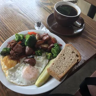 Farmhouse Breakfast (Sereved until 1230pm)