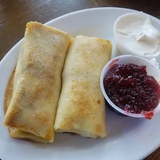 Blinchiki w/ Sweet Cheese