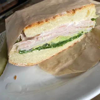 Turkey and Avocado Sandwich