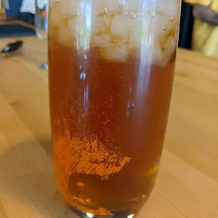 Cindi's Mountain Hard Tea. Pebble ice for the win