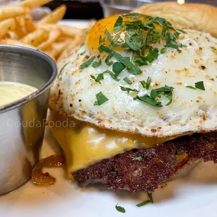 Smashed Wagyu Burger  Griddled Onion / Dijonnaise / American Cheese / Bread &amp; Butter Pickles / House-Made Potato Roll from Baker Ben Martin
