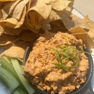 - Smoked Buffalo Chicken Dip -