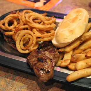steak, food