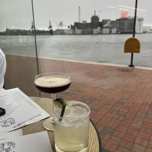 The classic margarita &amp; espresso martini