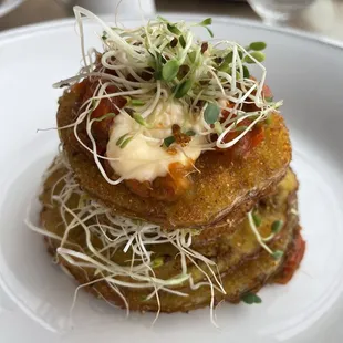 Fried Green Tomato Stack