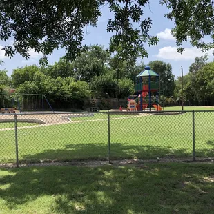 Nice 3 story playground for the kids. My kids loved the park.