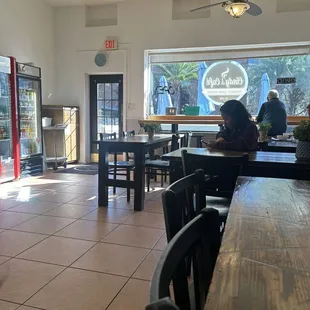 Inside