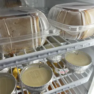 Flan and tres leche