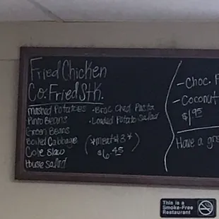 Special for today. The cabbage is to die for.