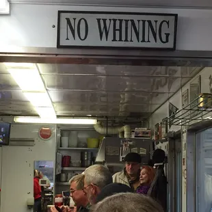 Friendly place; Conversation expected!