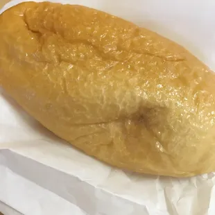 The weird bread on sausage and cheese kolache