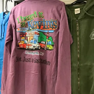 New Shirts in!  Long sleeve shirts and hoodies!