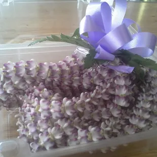 3 strands baby crown lei