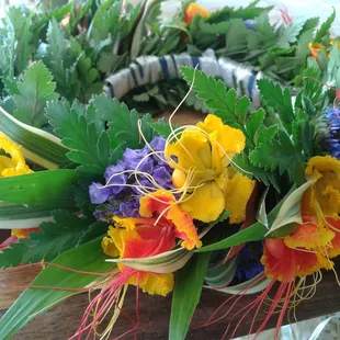 Custom made Haku with Ohai Alii blossoms