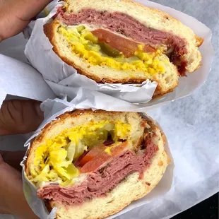 Hot Pastrami Sandwich!