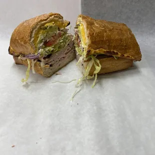 Turkey bacon avocado hot