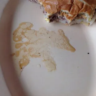 Extremely JUICY and tender cheeseburger.