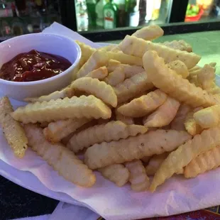 French fries it's fresh