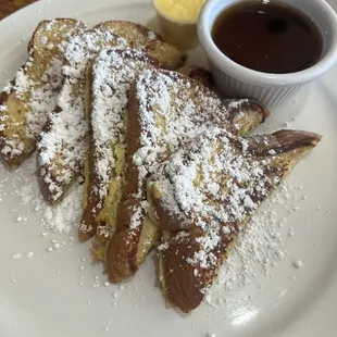 Their French toast used to be better and bigger quality. Now it's like kids size menu.
