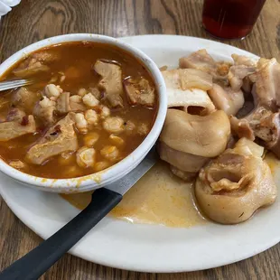 Small bowl of Menudo