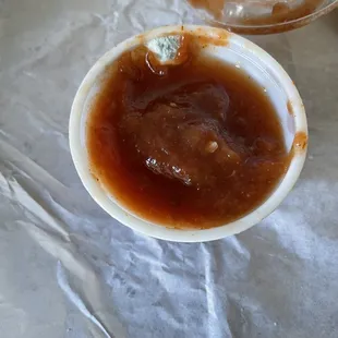 Salsa with mold