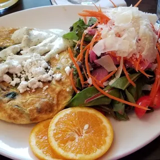 Spinach Mushroom Frittata