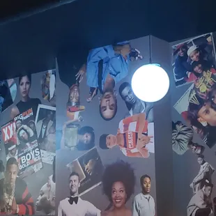 people sitting at a table in a restaurant