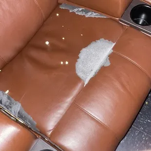 Seat damage