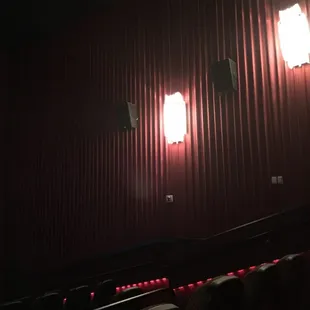 Inside the theater
