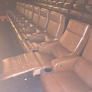 Demo of reclining seats in theater #10