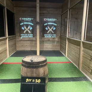 Axe throwing