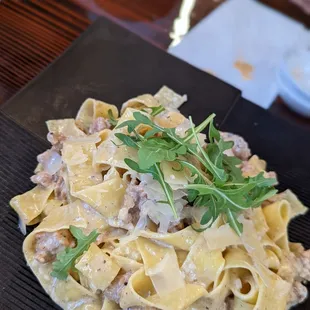 Papprardelle Cinkuni with Sausage