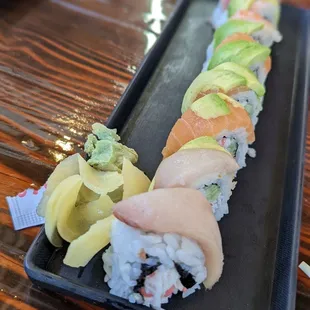 Rainbow roll