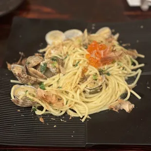 Spaghetti Calimaro(Clams)!