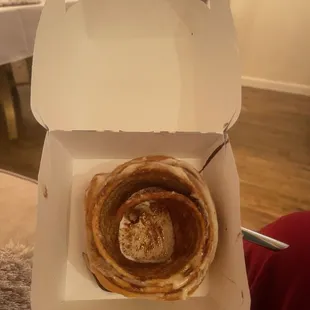 It was like eating a noodle instead of a BUN. Horribly made. The ones in the mall are way better and the customer service as well!