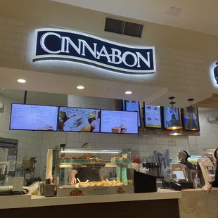 the interior of a restaurant