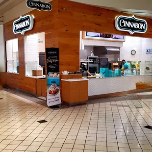 the interior of a restaurant