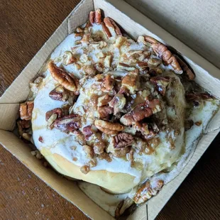 MawMaw's Pecan Pie Roll | Instagram: @telephonesmoothie