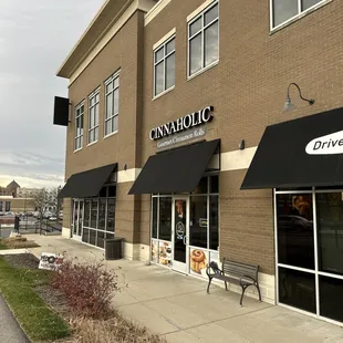 the outside of a building