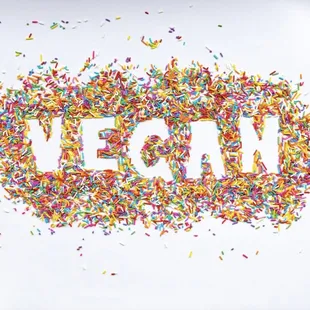 a word made out of sprinkles