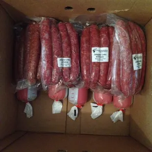 Deer sausage